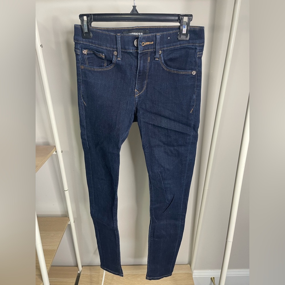 Express Dark Blue Jeans